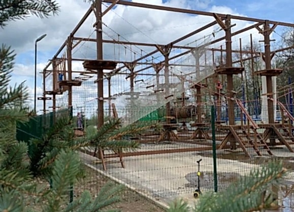 Открытие веревочного парка