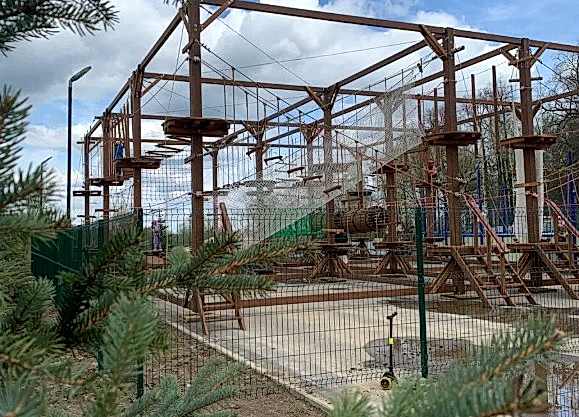 Открытие веревочного парка